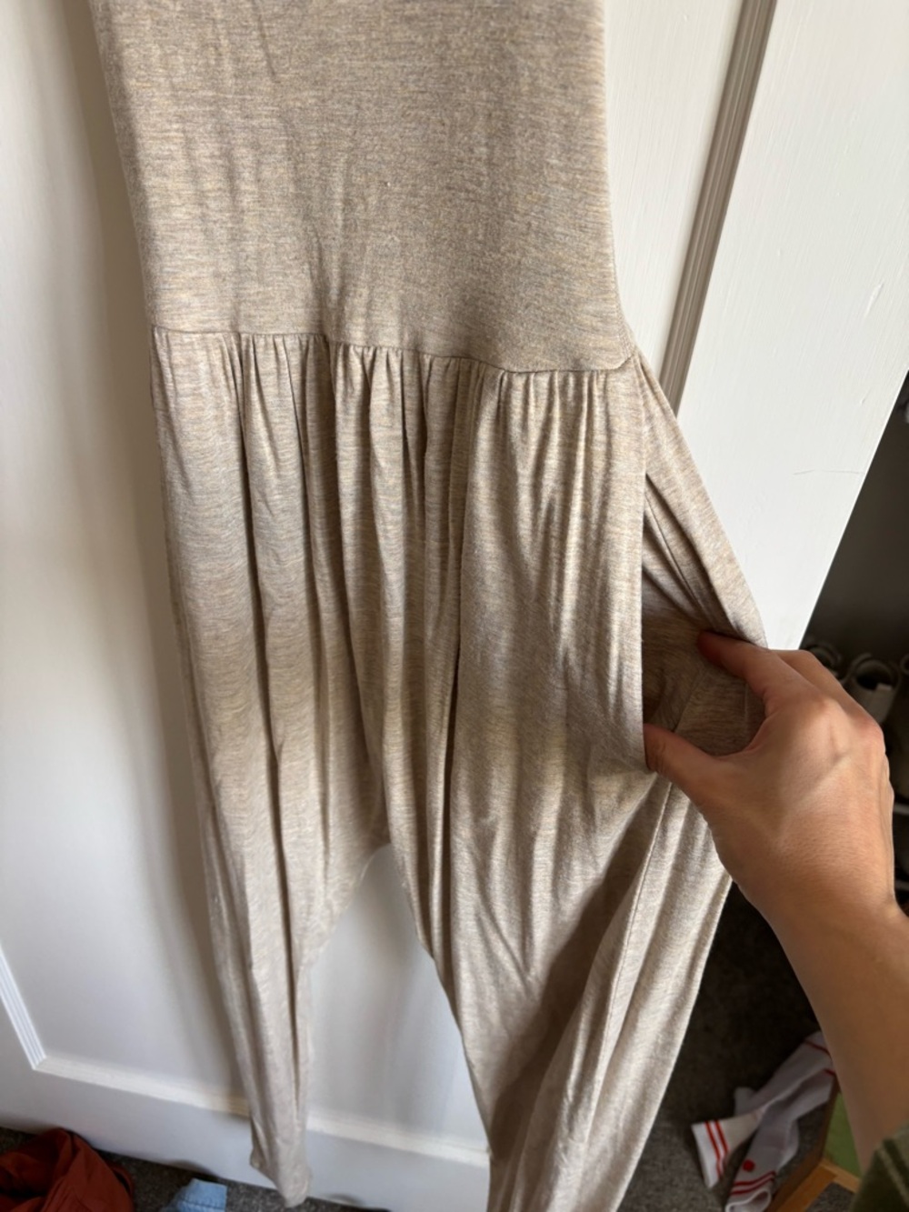 Imbodhi Oatmeal Jumpsuit - Picture 6 of 7